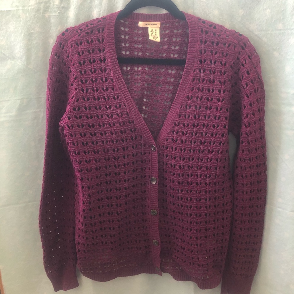DKNY Jeans cardigan, Sz M